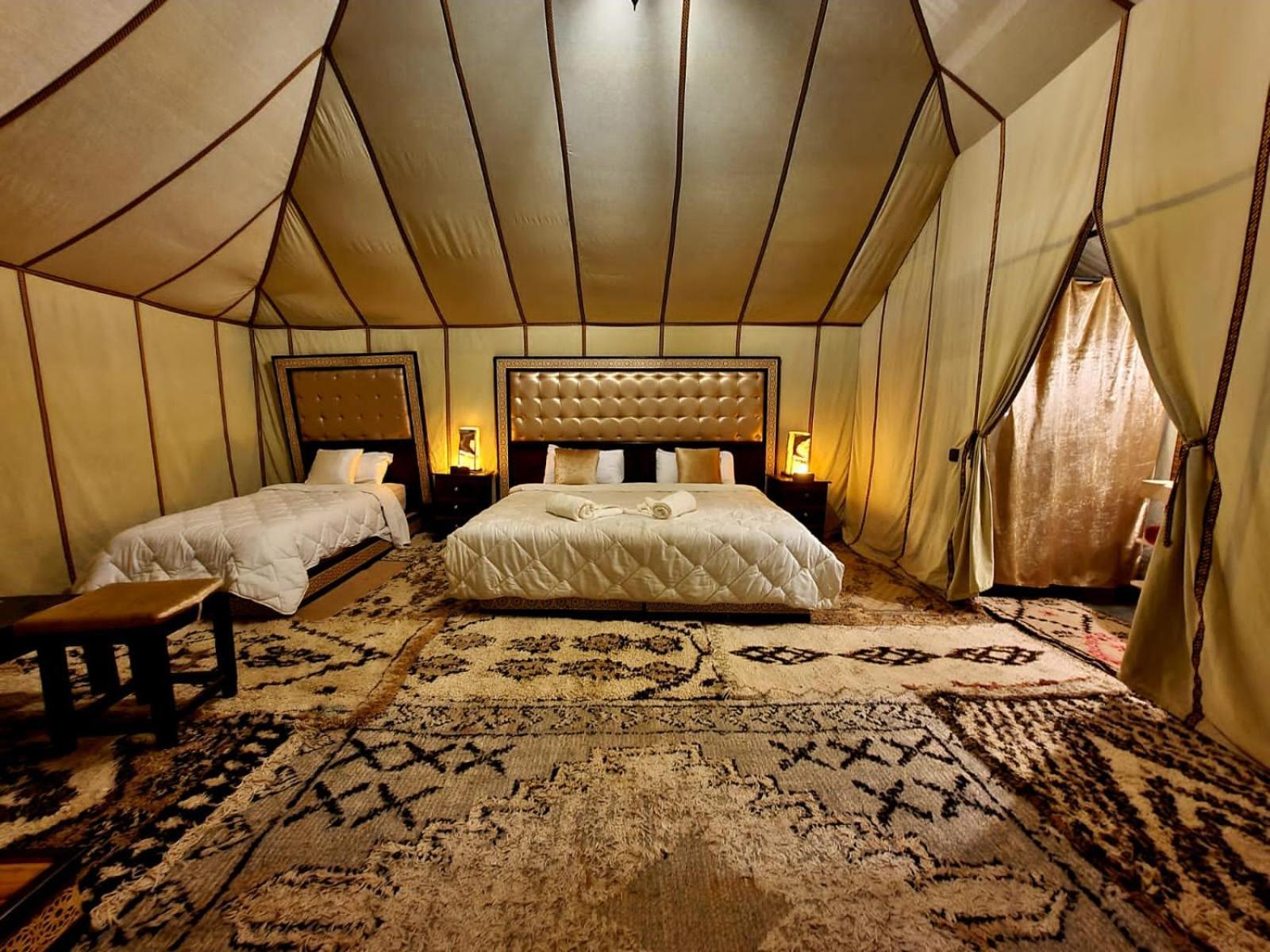 Отель Sahara Luxury Camp Мерзуга Экстерьер фото